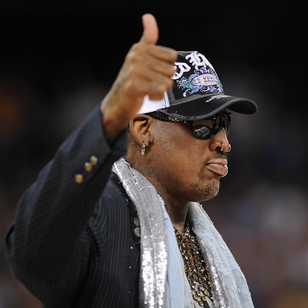 Former Chicago Bulls Dennis Rodman player