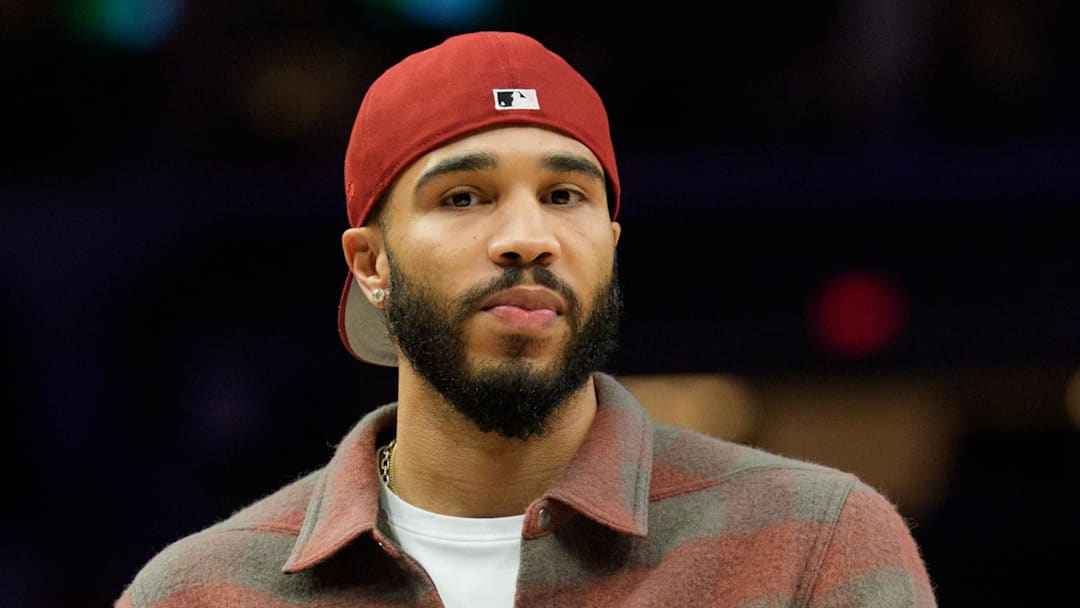 Nov 29, 2025; Minneapolis, Minnesota, USA; Boston Celtics forward Jayson Tatum (0) during the fourth quarter against the Minnesota Timberwolves at Target Center. Mandatory Credit: Matt Blewett-Imagn Images