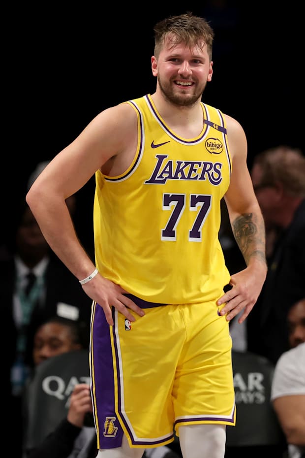 Los Angeles Lakers guard Luka Doncic