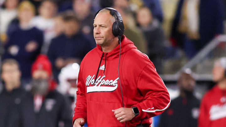 NC State football head coach Dave Doeren NC State football head coach Dave Doeren