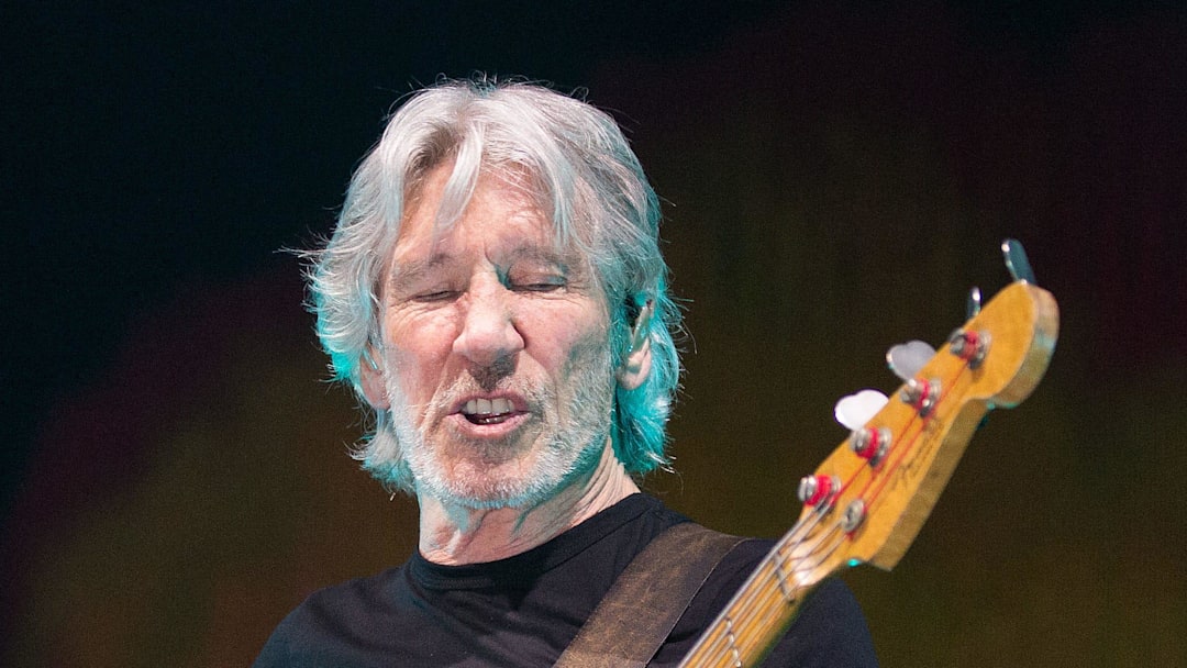 Roger Waters, legendary frontman for the band Pink Floyd, plays his music