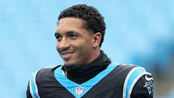 Carolina Panthers running back Chuba Hubbard