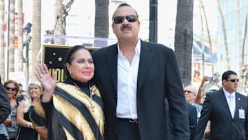 Flor Silvestre y su hijo Pepe, padre de la talentosa cantante Ángela Aguilar