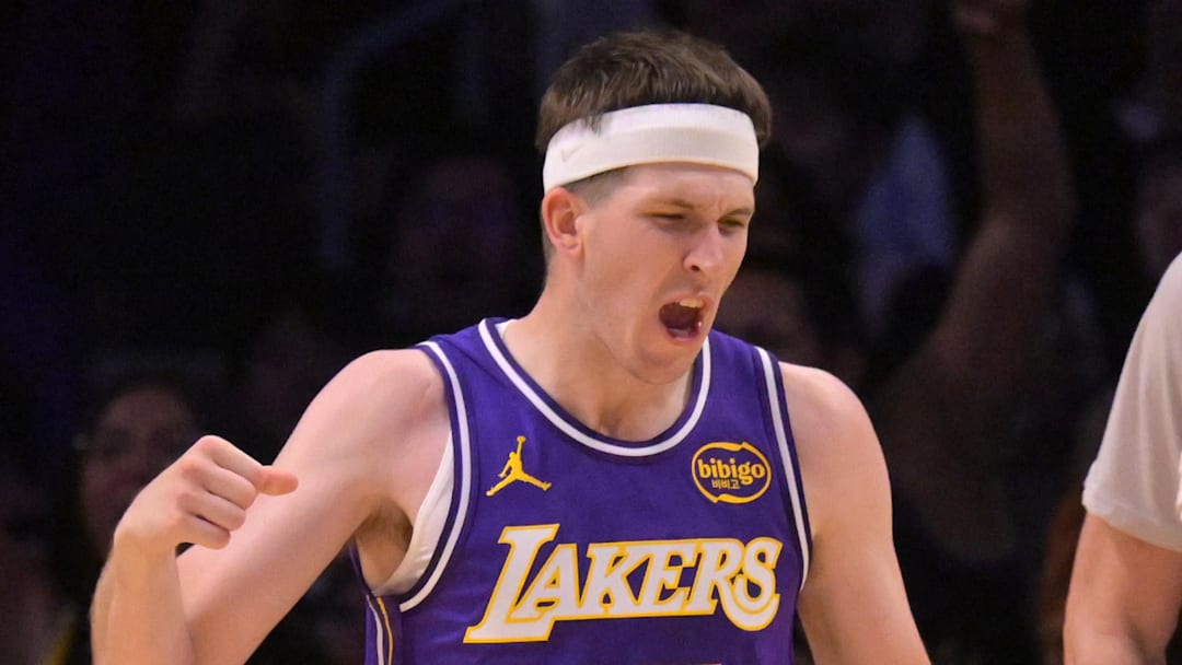 Los Angeles Lakers guard Austin Reaves Los Angeles Lakers guard Austin Reaves