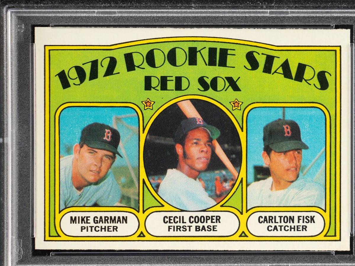 The Super Rare 1972 Carlton Fisk Rookie Card PSA 10 The Super Rare 1972 Carlton Fisk Rookie Card PSA 10