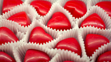 Maple cream hearts are available at Peterbrooke Chocolatier in Palm Beach Friday February 7, 2025.