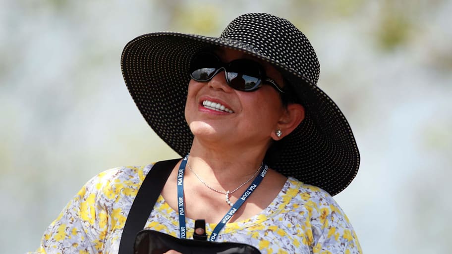 Kultida Woods at the 2012 Honda Classic.