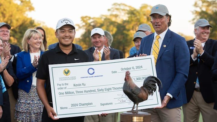 Kevin Yu is the defending champion of the Sanderson Farms Championship. 