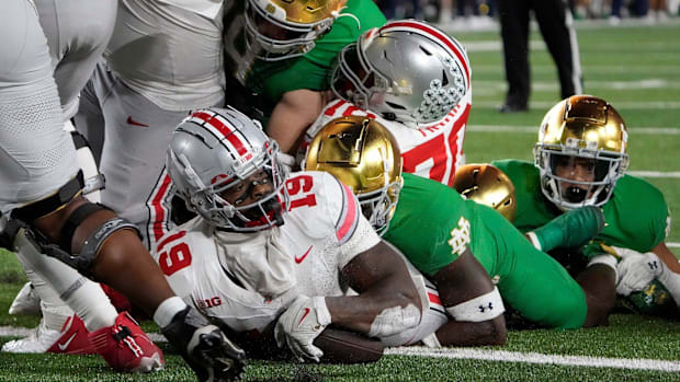 Ohio State beats Notre Dame on the final play of the game in 2023