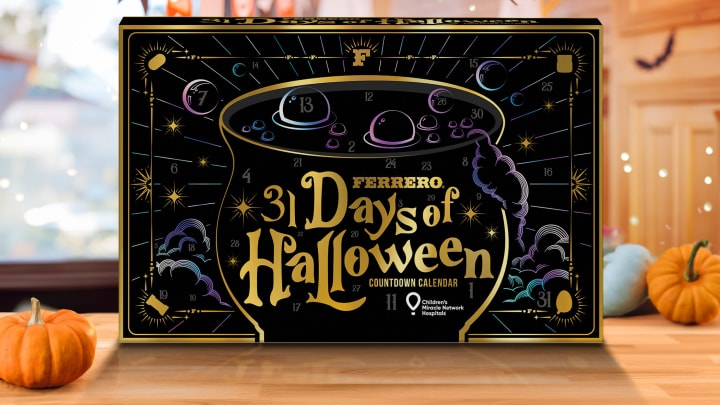 Ferrero's Halloween candy calendar