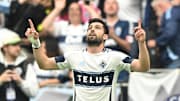 American striker Brian White has been key to Vancouver Whitecaps FC's record success in 2025.