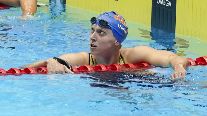 Ledecky made her fourth Olympic team Saturday night in Indianapolis.