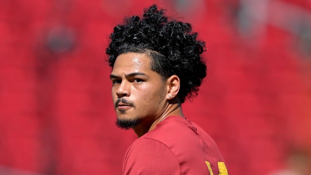 USC Trojans Lincoln Riley Jayden Maiava Sherrone Moore Michigan Wolverines Eric Gentry College Football Waymond Jordan Big 10