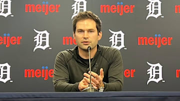 Detroit Tigers president of baseball operations Scott Harris