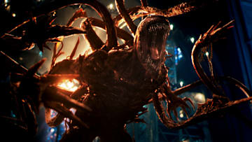 Carnage in VENOM: LET THERE BE CARNAGE. Courtesy Sony Pictures Entertainment.