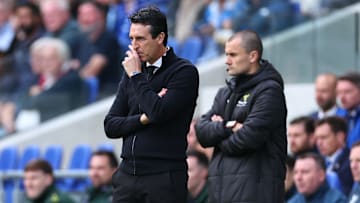 Aston Villa de Unai Emery ainda não venceu na temporada