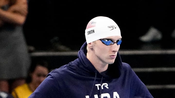 Former Florida Gators star Kieran Smith was a late substitution for Team USA and ended up swimming the fastest leg.