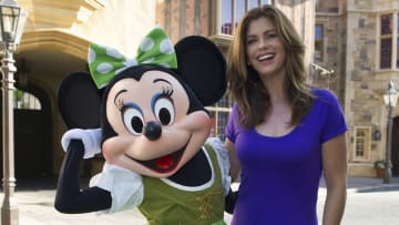 Kathy Ireland Visits Disney World