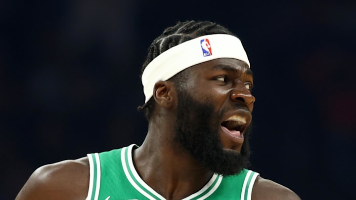 Feb 24, 2026; Phoenix, Arizona, USA; Boston Celtics center Neemias Queta (88) reacts against the Phoenix Suns in the first half at Mortgage Matchup Center. Mandatory Credit: Mark J. Rebilas-Imagn Images