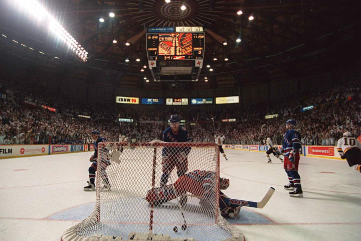 RANGERS V CANUCKS