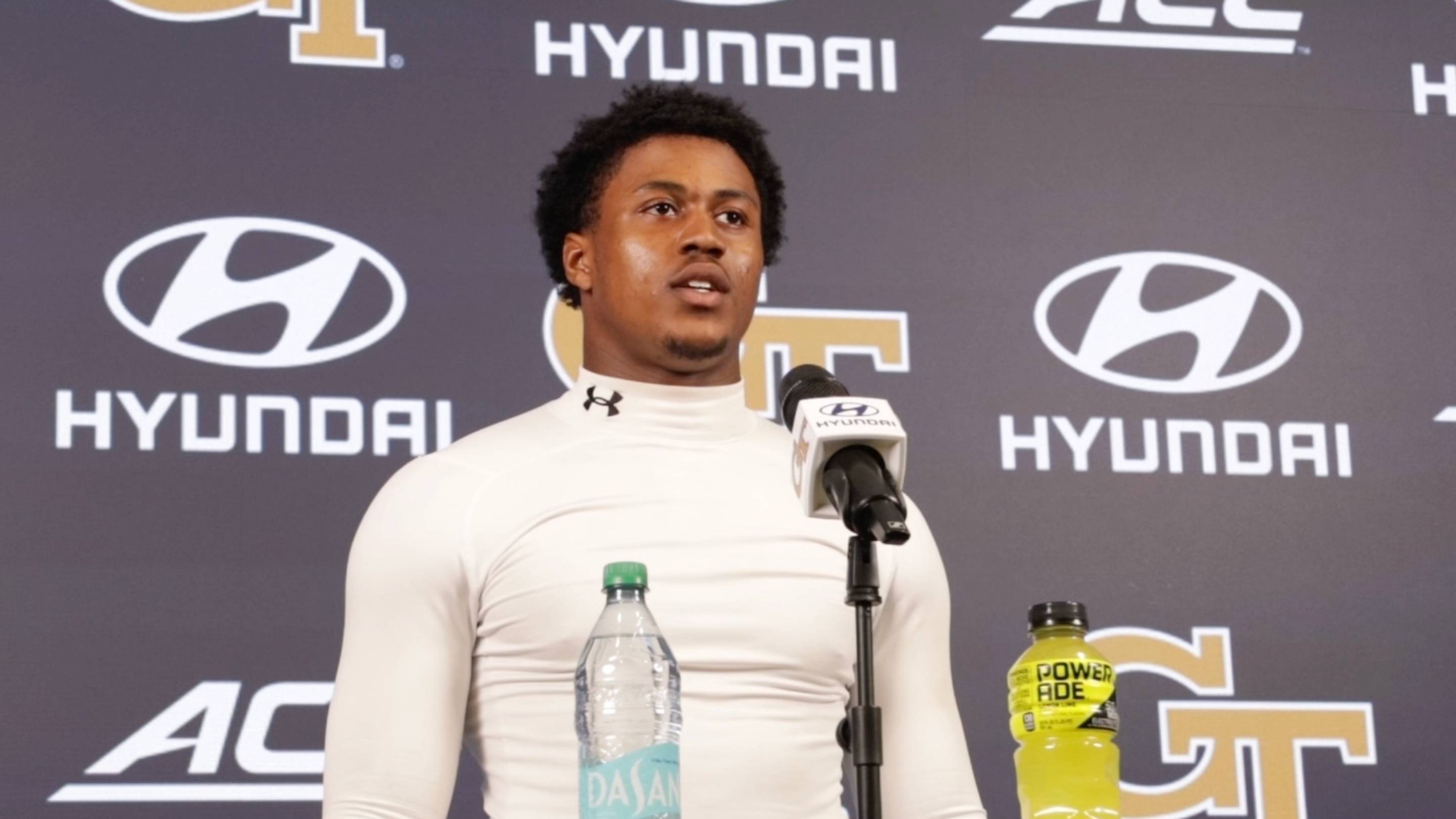 Chris Hewitt Jr. Credits Coach Vinnie, 'Next Guy Up' Mindset for Rapid Rise at Georgia Tech