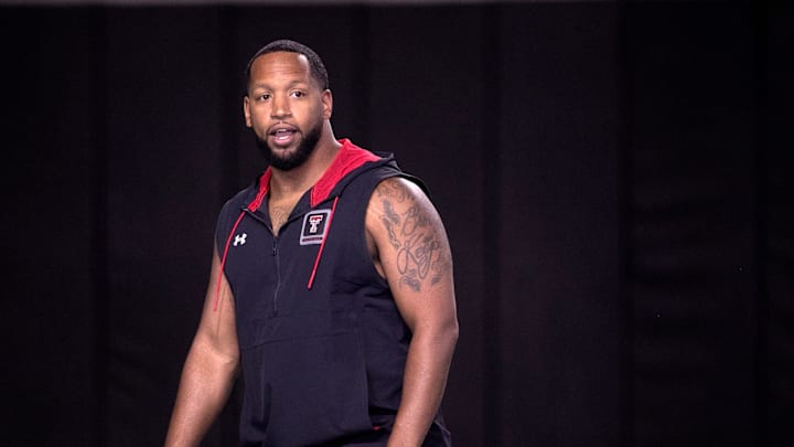 Texas Tech   s director of player personnel James Blanchard attends football practice, Wednesday, Aug. 9, 2023, at the Sports Performance Center.