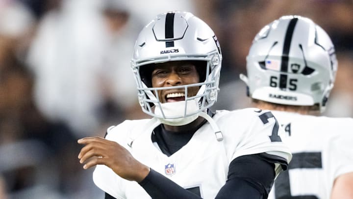 Geno Smith and the Raiders are 1-0 to begin the 2025 season. Geno Smith and the Raiders are 1-0 to begin the 2025 season.