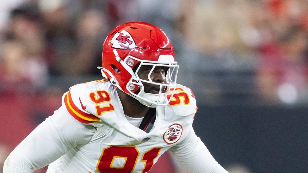 Kansas City Chiefs defensive end Felix Anudike-Uzomah