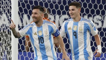 Lionel Messi y Julián Álvarez anotaron los goles que le dieron a Argentina el pase a la final de la Copa América 2024 