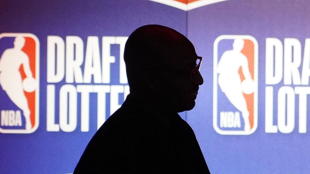 May 10, 2026; Chicago, IL, USA; An individual watches the 2026 NBA Draft Lottery at Navy Pier. Mandatory Credit: David Banks-Imagn Images May 10, 2026; Chicago, IL, USA; An individual watches the 2026 NBA Draft Lottery at Navy Pier. Mandatory Credit: David Banks-Imagn Images