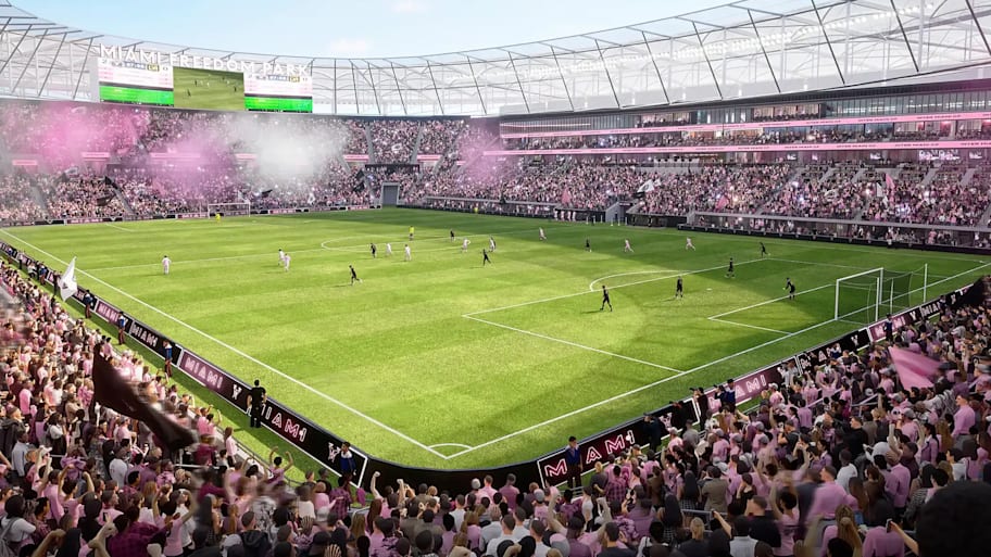 A rendered image of the future Miami Freedom Park.