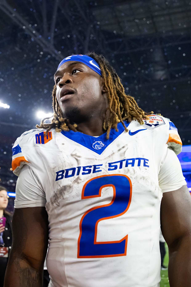 Boise State Broncos running back Ashton Jeanty against the Penn State Nittany Lions.
