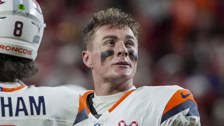 Denver Broncos quarterback Bo Nix 