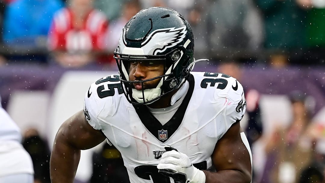 Philadelphia Eagles running back Boston Scott Philadelphia Eagles running back Boston Scott