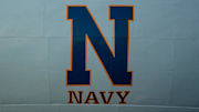 general view of the Navy Midshipmen logo