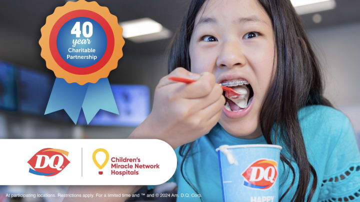 The DQ Miracle Treat Day partnership with Children's Miracle Network Hospitals