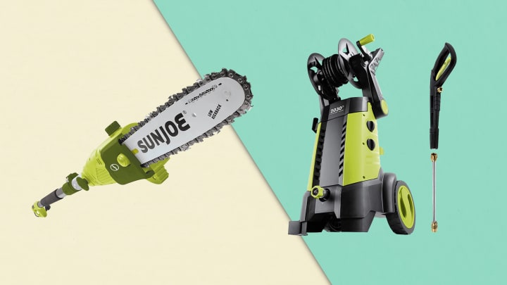 Help Dad tackle more outdoor projects this year with these Sun Joe products. Help Dad tackle more outdoor projects this year with these Sun Joe products.