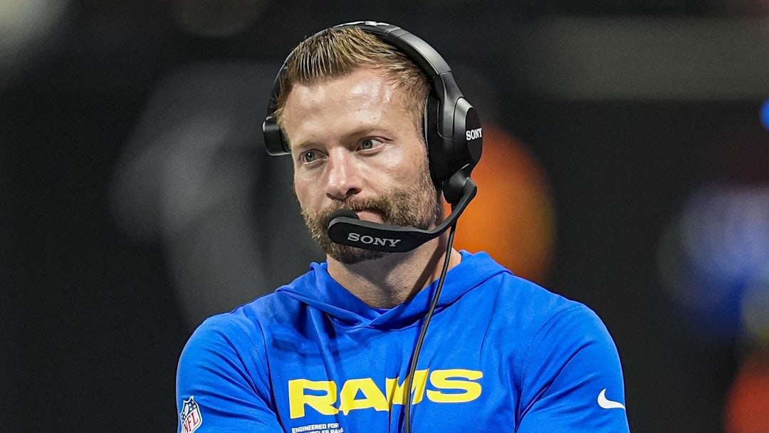 Los Angeles Rams head coach Sean McVay.