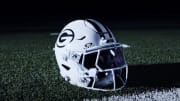 A single Green Bay Packers helmet. 