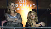 Shakira y Montserrat Bernabéu cuando eran familia y asistían juntas a los partidos de Gerard Piqué