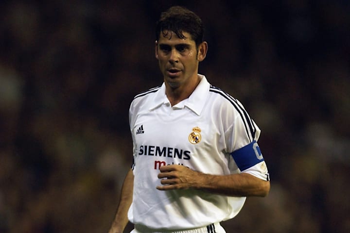 Fernando Hierro of Real Madrid