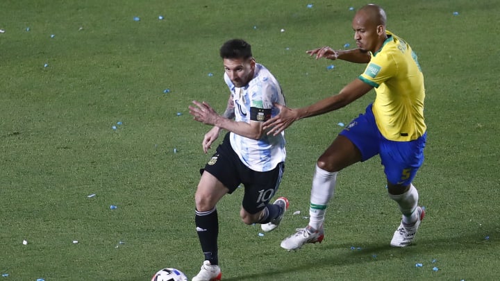 Fabinho teve atuação de destaque contra a Argentina 