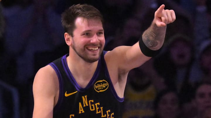 Los Angeles Lakers guard Luka Doncic 
