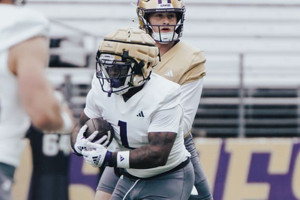 Jonah Coleman and Will Rogers will work in tandem this coming UW season.