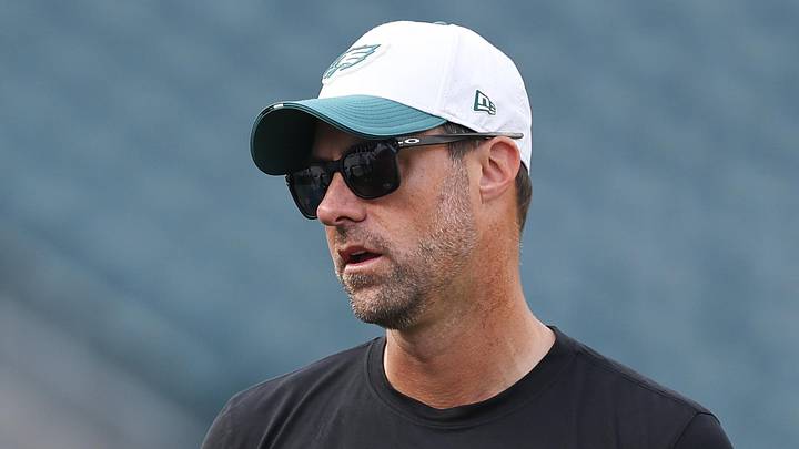 Philadelphia Eagles offensive coordinator Kevin Patullo