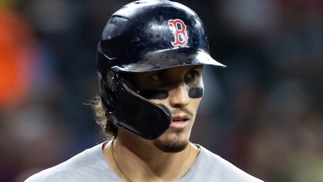 Boston Red Sox outfielder Jarren Duran against the Arizona Diamondbacks at Chase Field.