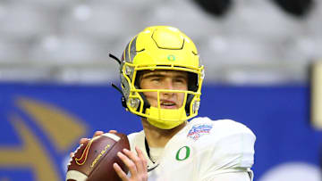 As a high school prospect, Bryson Beaver has many of the positive qualities of former Duck Tyler Shough, intelligence, athletic ability and arm talent. Shough didn't get the best development from the previous coaching staff.