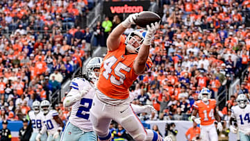 Denver Broncos TE Nate Adkins