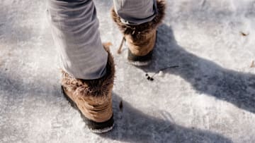 Next time, bring socks. 