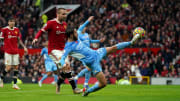 Bernardo Silva netted against Manchester United - again